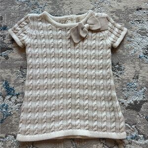 Maggie & Zoe Tan Cable Knit Sweater - 3-6M